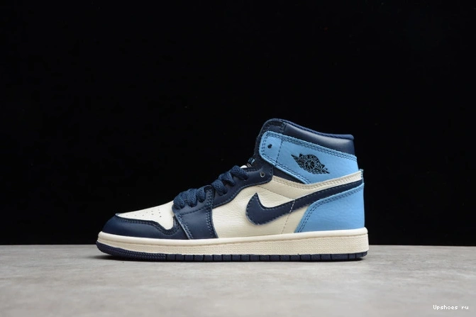 Obsidian 1 Kids Jordan (555088-140) Air University Blue 1201